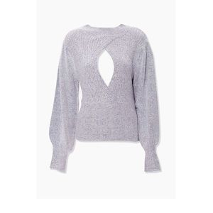 Forever 21 surplus cut off sweater small